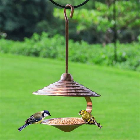 sheet metal bird feeder|metal bird feeders for outdoors hanging.